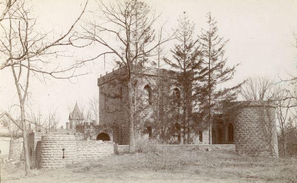 Forgotten castle on shore of Lake Mendota stands out in Madisons weird history