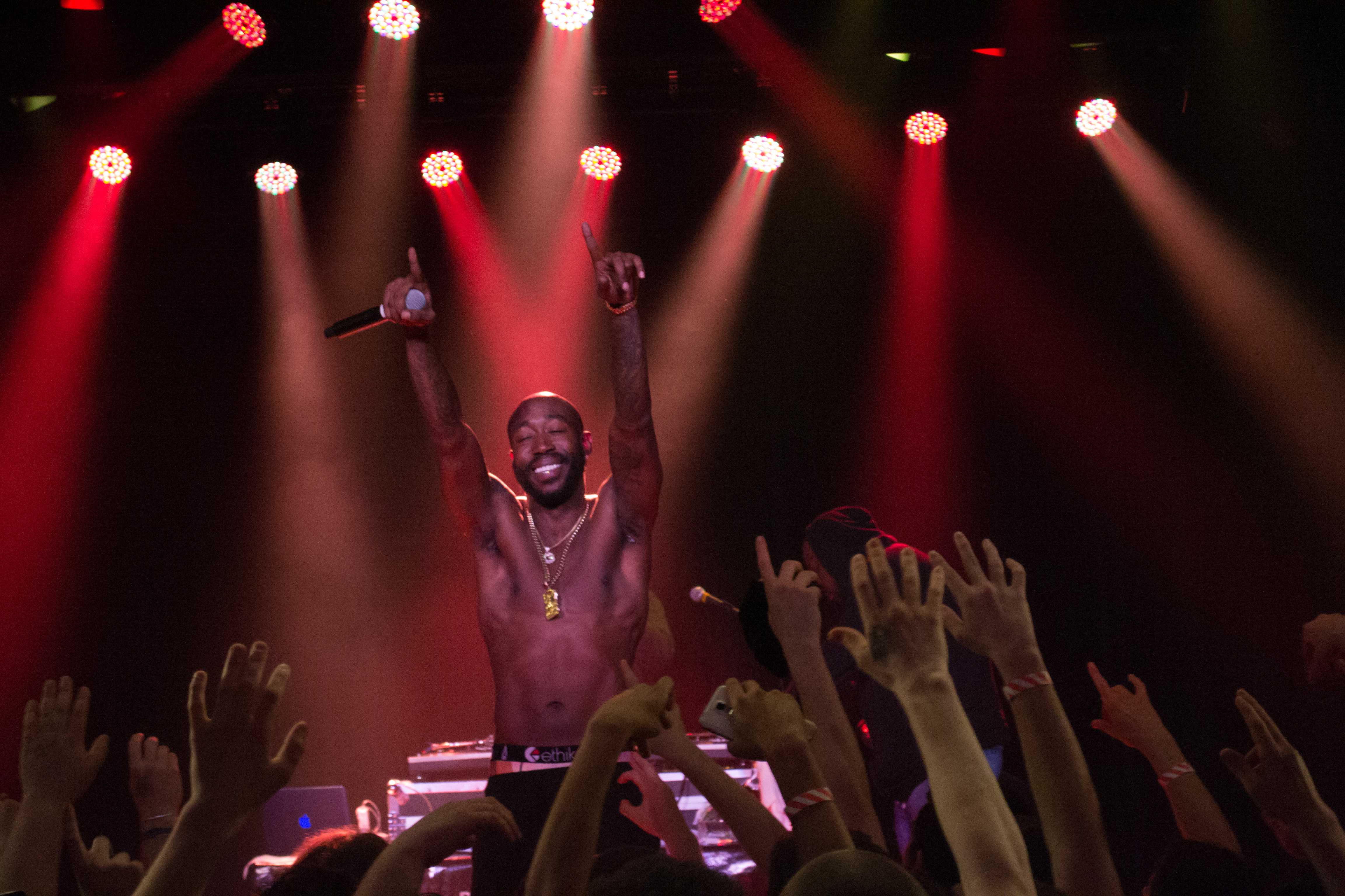 Freddie Gibbs may have chugged liquor during his Majestic