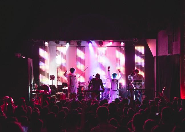 Sold-out STRFKR show features dancing astronauts, fire alarms, unsolicited kisses