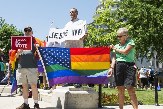 Prayer and pride collide as preacher visits Madison