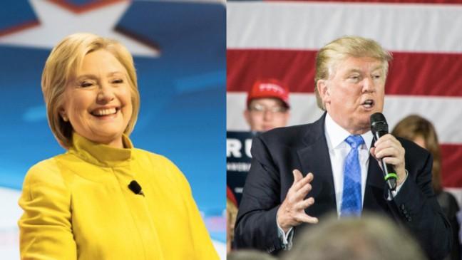 While Clinton holds lead over Trump, poll finds gap cut in half