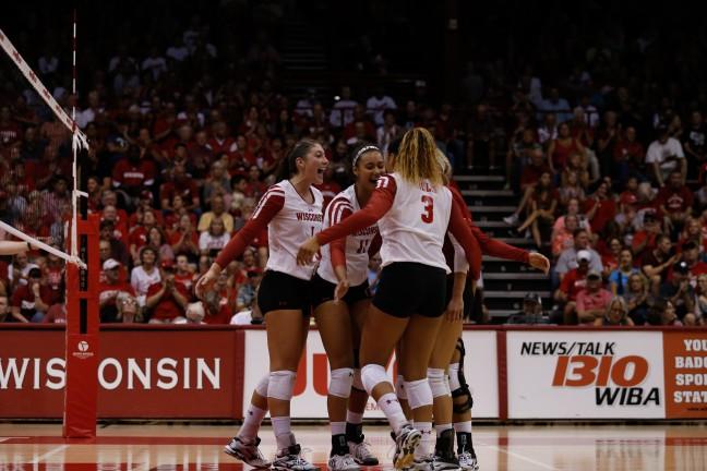 Volleyball: Freshman Molly Haggerty shines as Wisconsin rolls to hot start