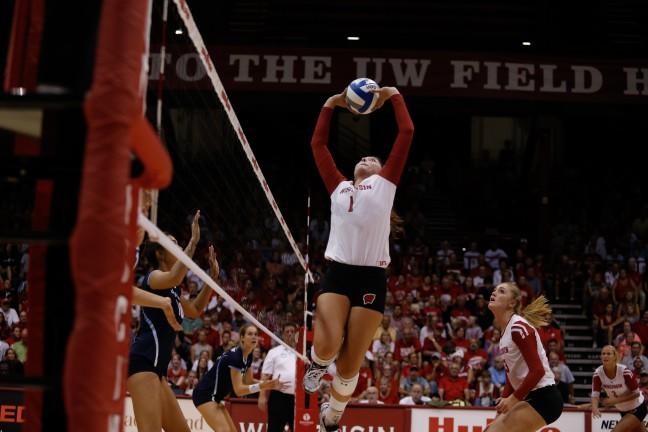 Female athlete of the semester: Lauren Carlini is the best Badger weve ever had