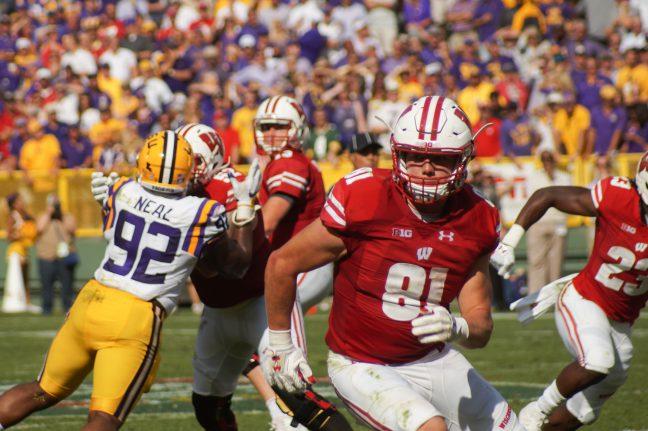 Football: Career day against LSU yields high hopes for Fumagalli