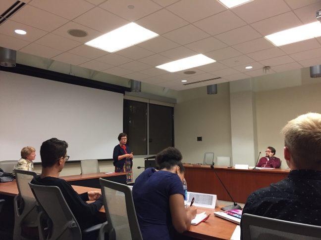 UW Chancellor Rebecca Blank discusses budget, campus climate with ASM