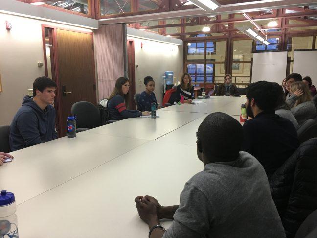Rep. Chris Taylor, students discuss impact of budget cuts on UW academic experience