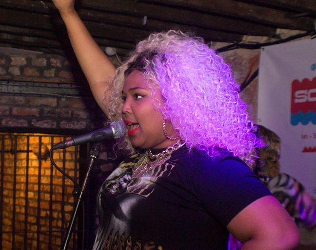 Lizzo produces funky beats, inspiring themes