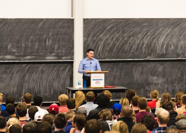 Ben Shapiro campus lecture, 2016