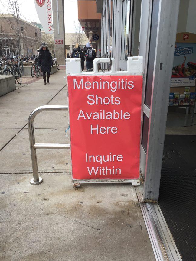 UW students encouraged to get second meningitis vaccination elsewhere