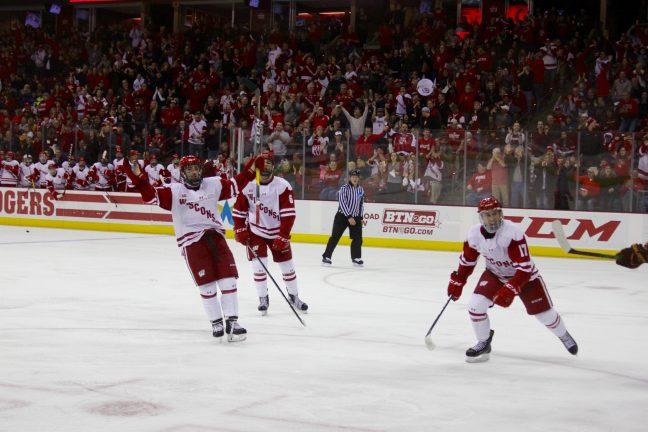 Mens hockey: Dynamic duo Frederic and Kunin lead prolific offense, fuel Badgers’ resurgence