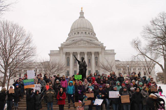 In photos: Madison community stands in solidarity with refugees