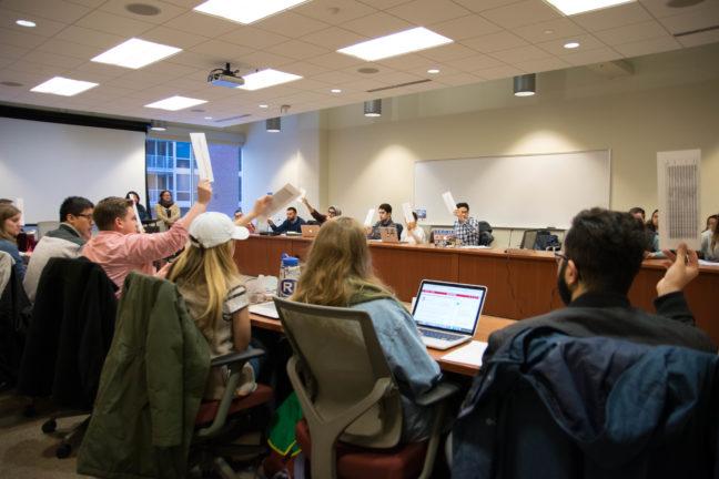 Student Government elects 25th session leadership, committee chairs