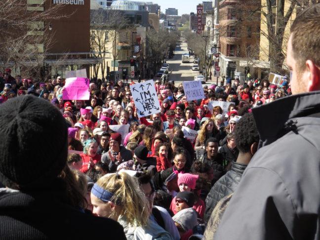 A Day Without Women: Madison community marches to advocate for womens rights