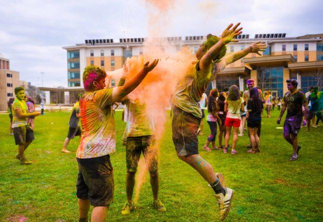 In Photos: Festival of colors bids farewell to cold, welcomes spring