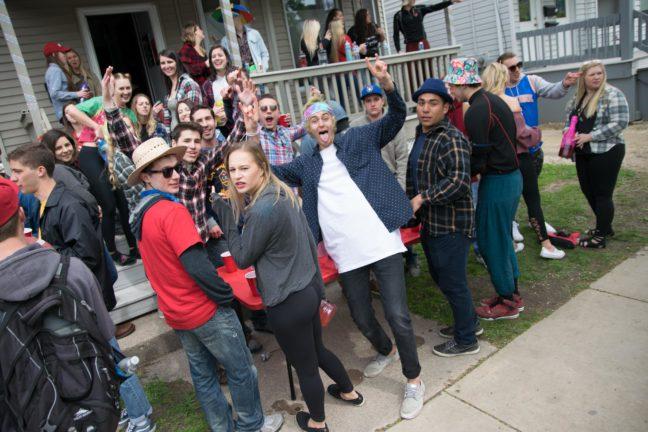 In Photos: No rain check for Mifflin partygoers