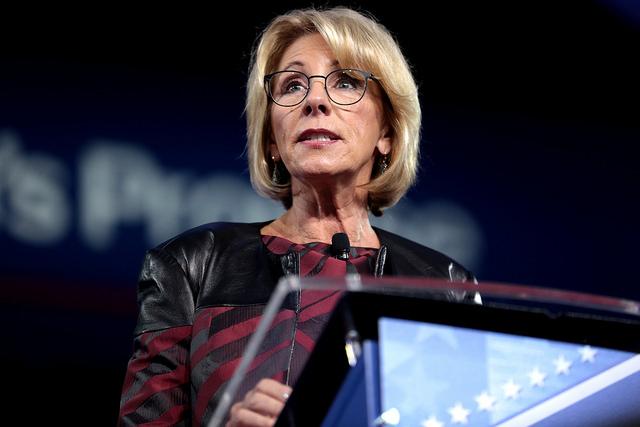 New GOP-backed sexual misconduct standards crafted by DeVos protect racial minorities, victims