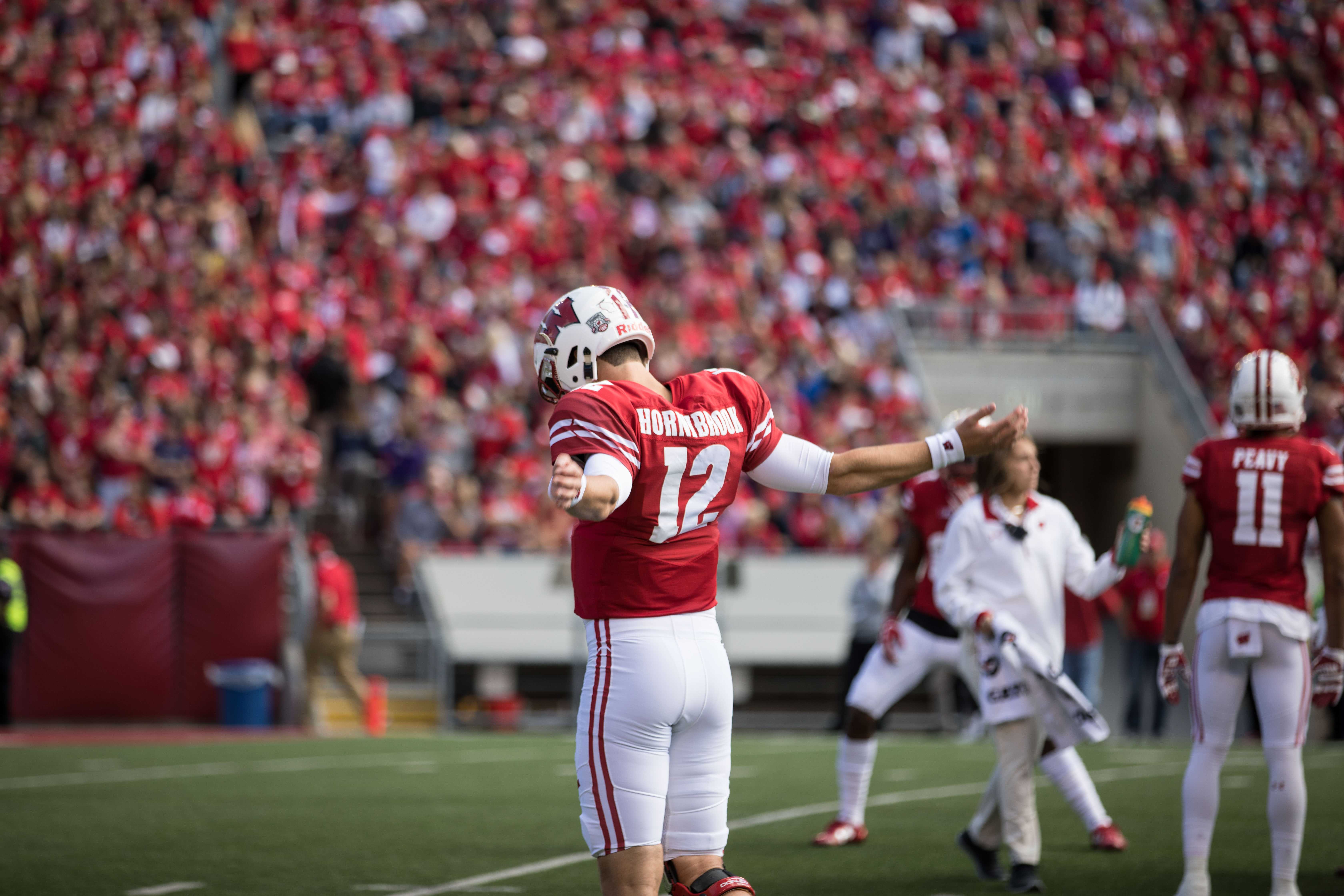 Why has Chase Wolf stayed at Wisconsin behind Graham Mertz? 'This