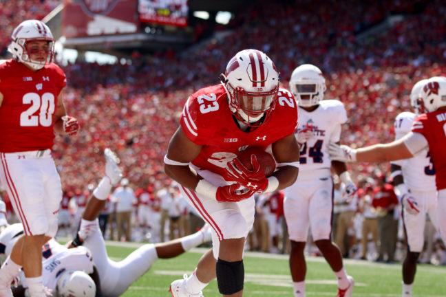 Wisconsin wins against Indiana, falls two spots in newest AP Poll