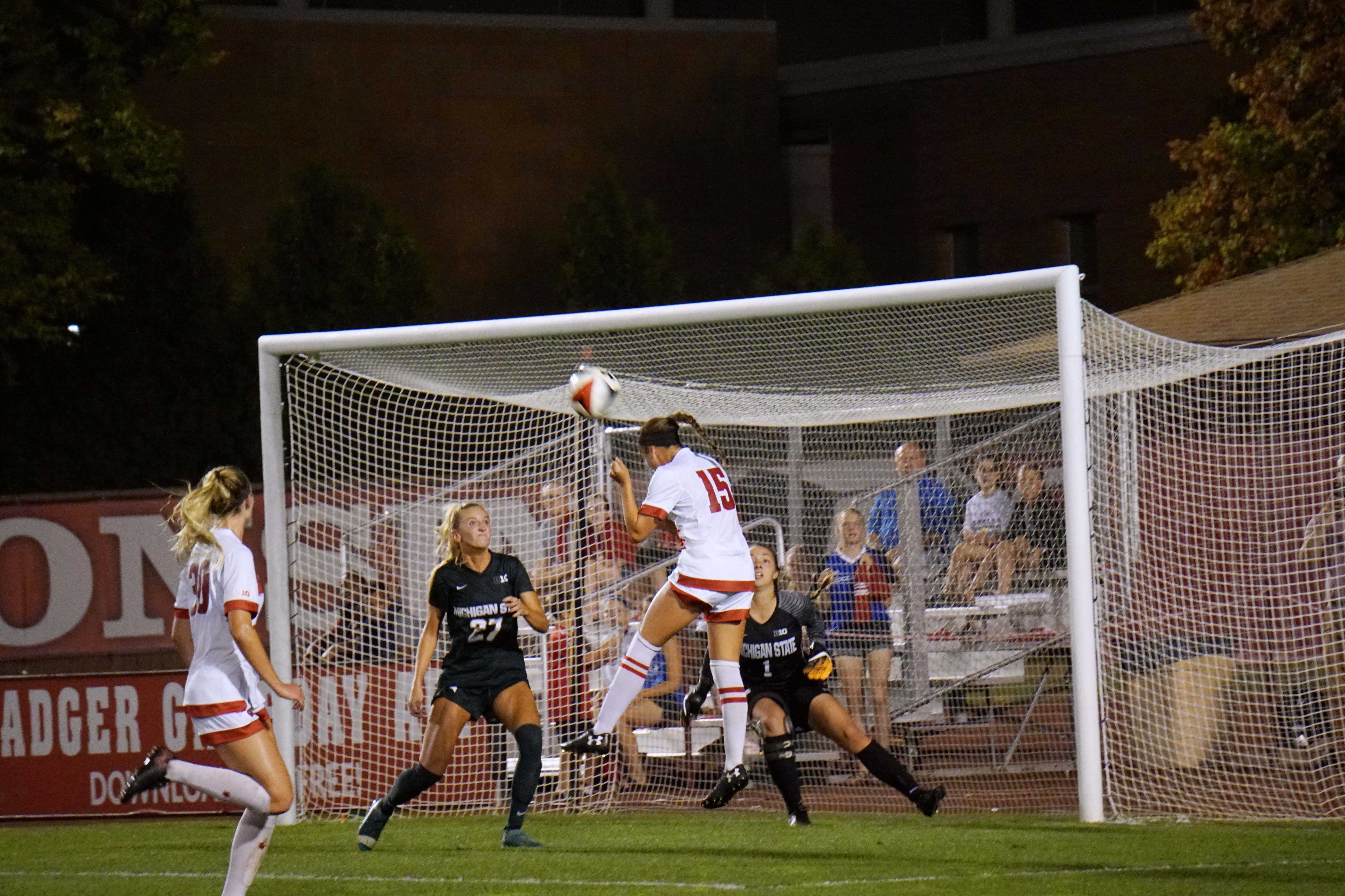 Women s soccer Dani Rhodes is Big Ten Player of the Week after