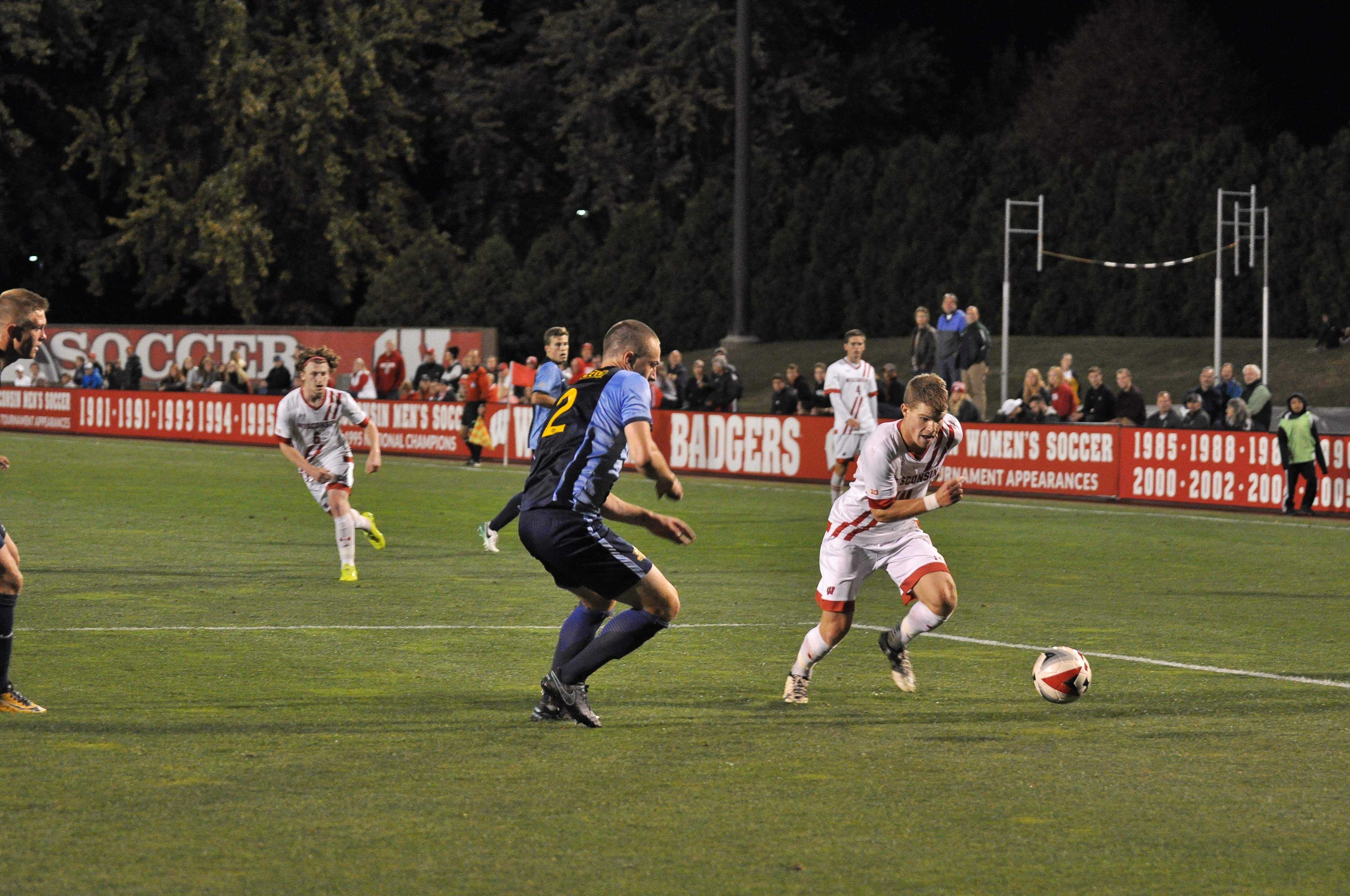 Men s Soccer Badgers face tough competition after losing week