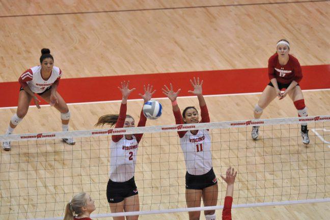 Wisconsin+volleyball+faces+in-state+rival+Marquette+Friday