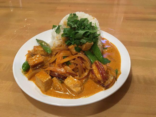 Cooking Sucks: Thai inspired coconut red curry with tofu