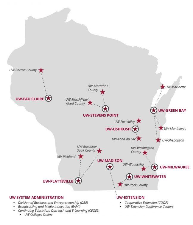 Merging UW System campuses to be renamed by early July