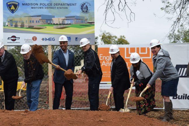 Madison+Police+Department+breaks+ground+on+new+Midtown+Police+Station