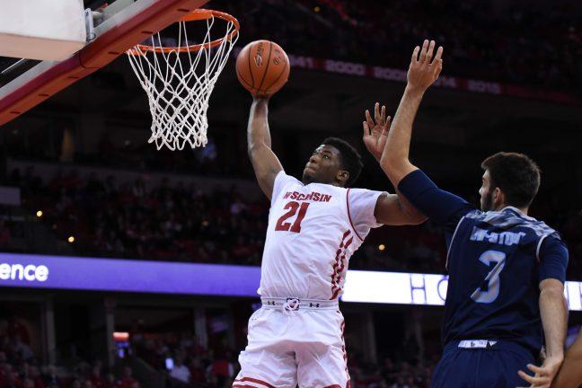 Men’s Basketball: Iverson steals show in Badgers win against Yale