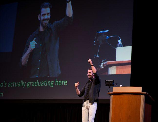 Nyle DiMarco visted UWs campus this past January.