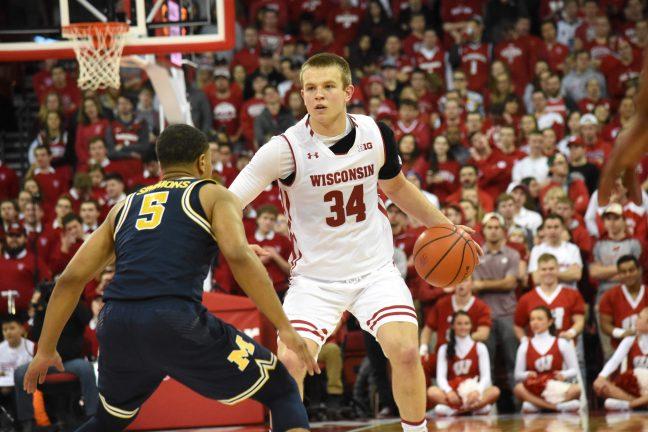 Men’s Basketball: Badgers leave weekend with mixed results, comeback falls short against Michigan
