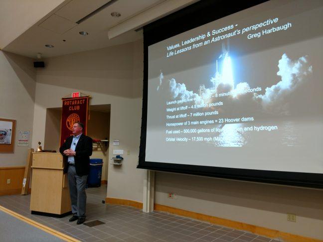 NASA astronaut draws on outer space experiences to inform approach to real world
