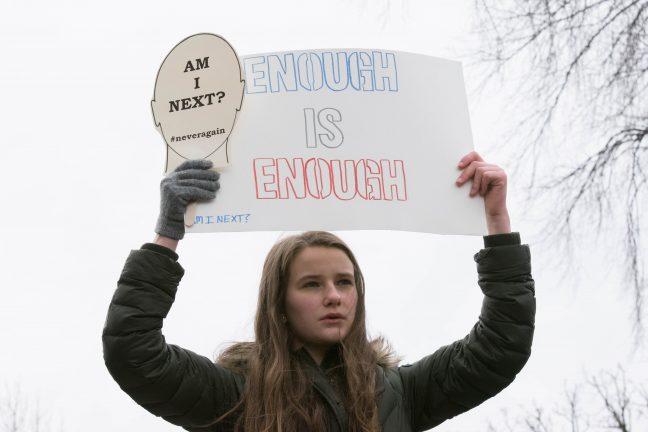 In photos: On spring break, students march for their lives