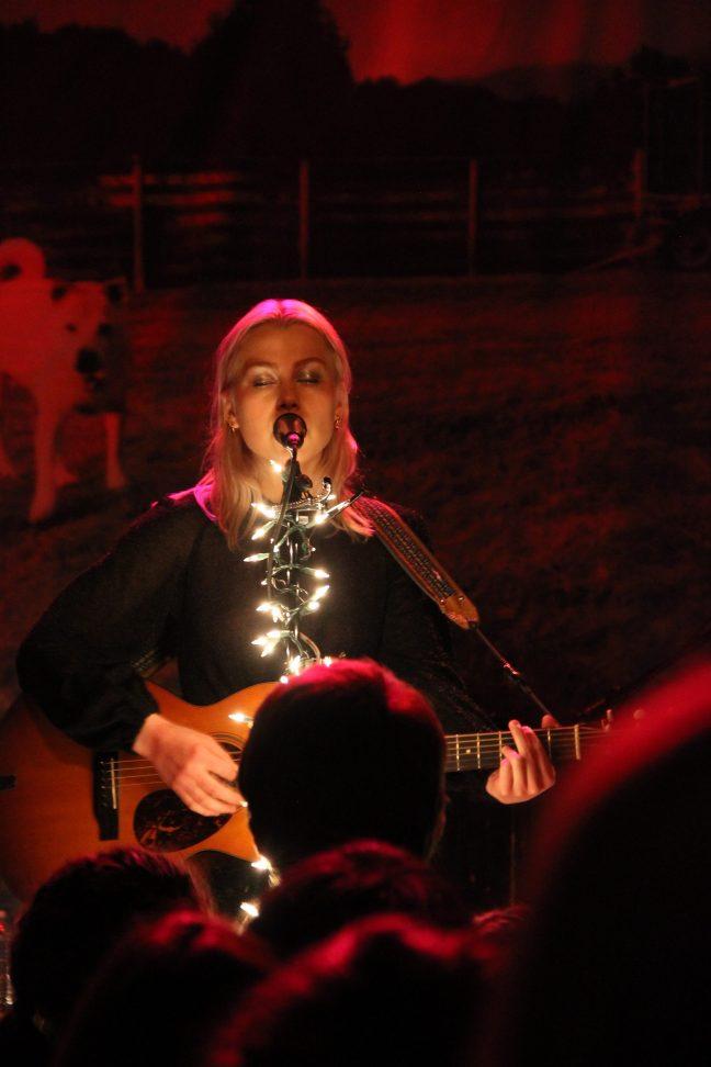 Phoebe Bridgers has talent, but still needs to work on providing wholesome performance