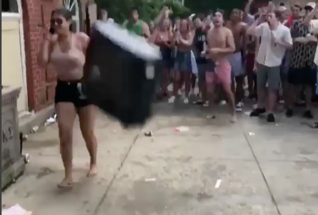 UW suspends Kappa Sigma after falling television nearly crushes woman at party