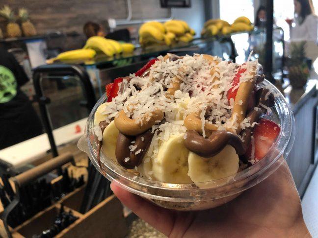 At Frutta Bowls, State Street becomes home to growing acai bowl trend