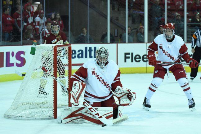 Mens hockey: Hoping to build on sweep of BC, Badgers travel to New York for games this weekend