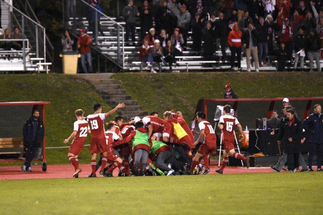 Mens soccer: Badgers tame Wildcats in overtime, Buckeyes up next
