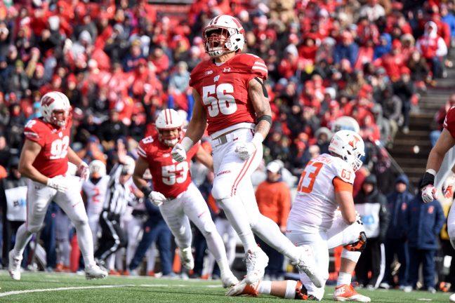 Football: Badgers beat down on Sparty