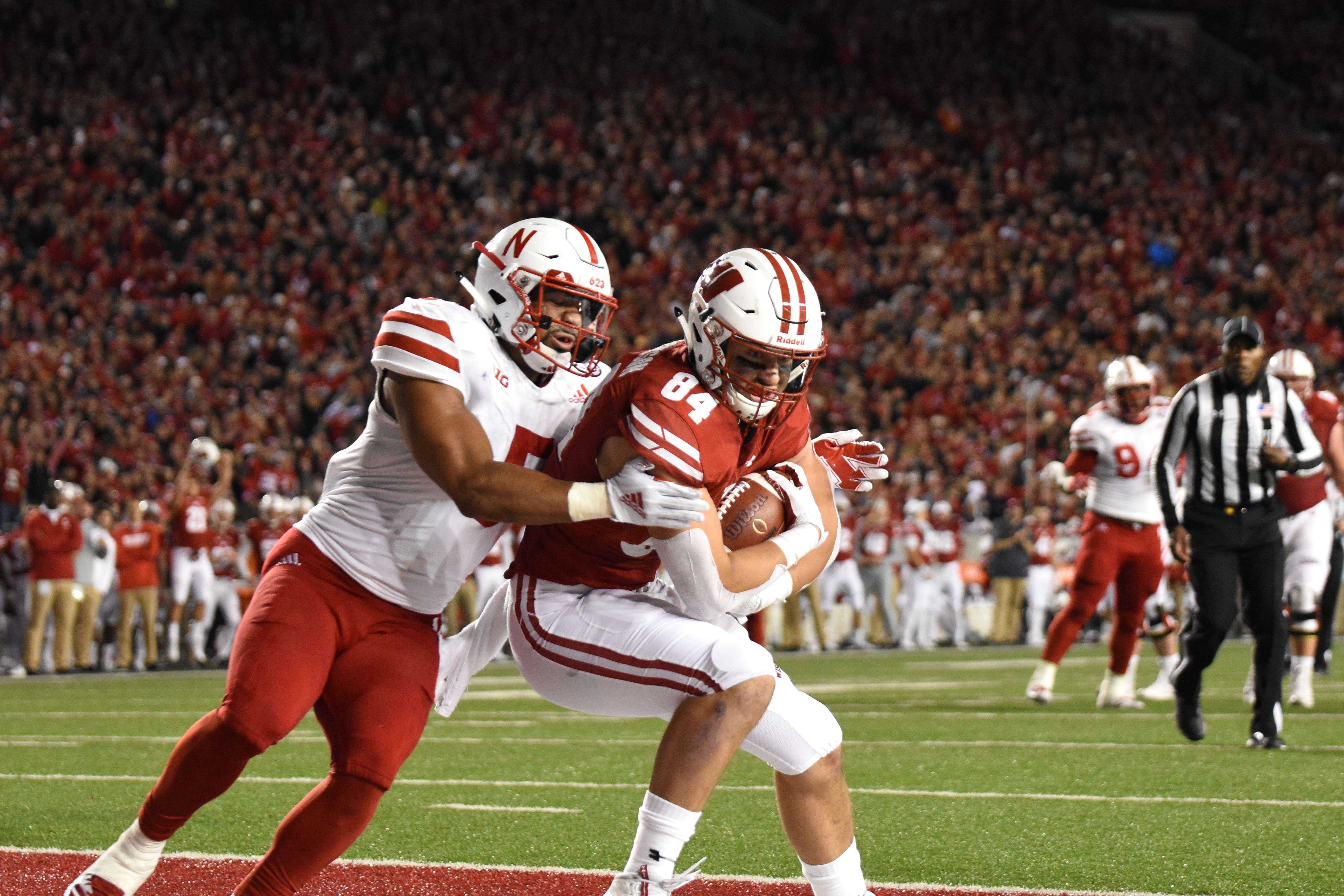 In year of change for Badger receiving game, Jake Ferguson has been ...