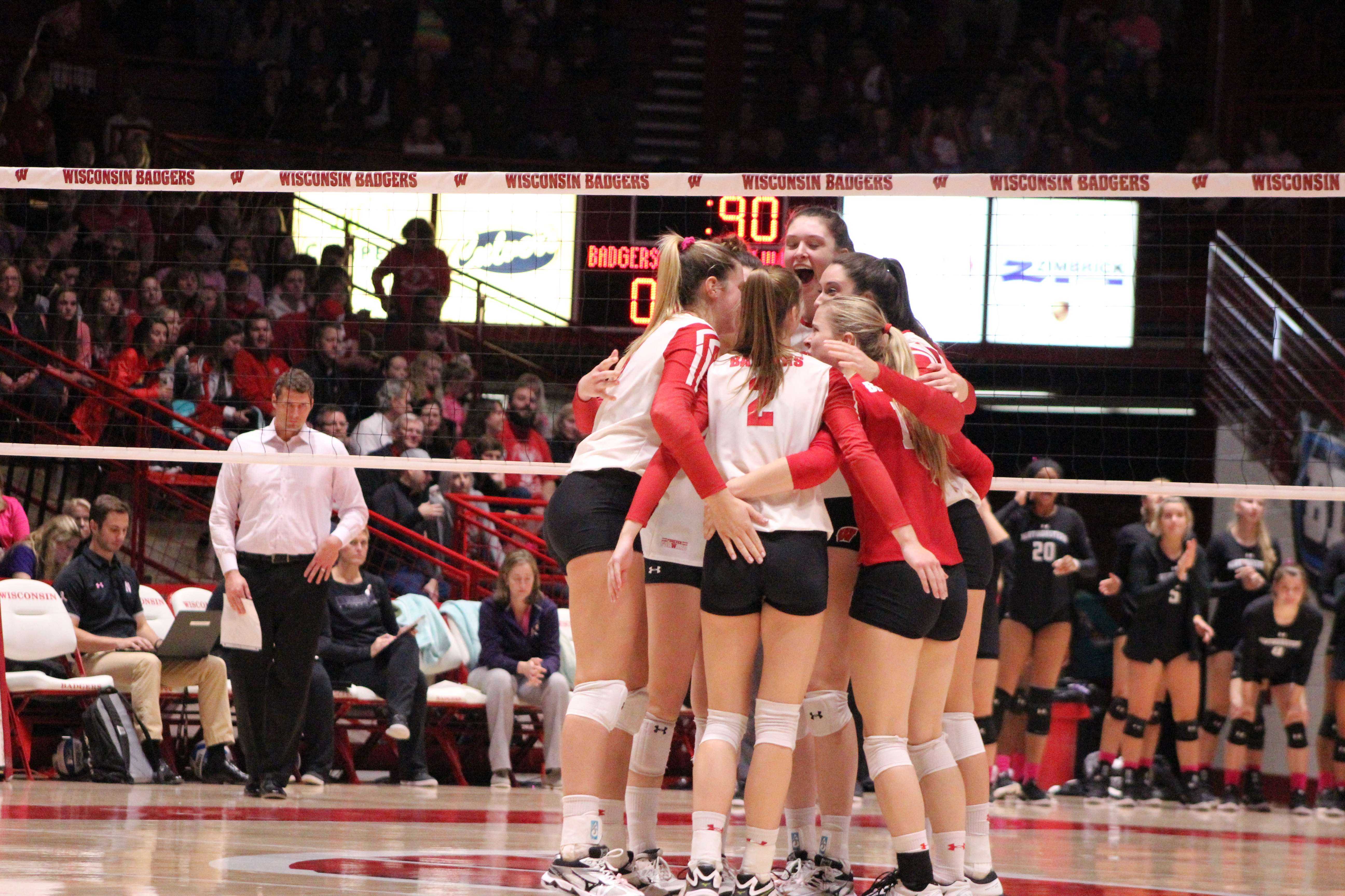 Volleyball Badgers take down No. 5 Nebraska, get revenge against Iowa