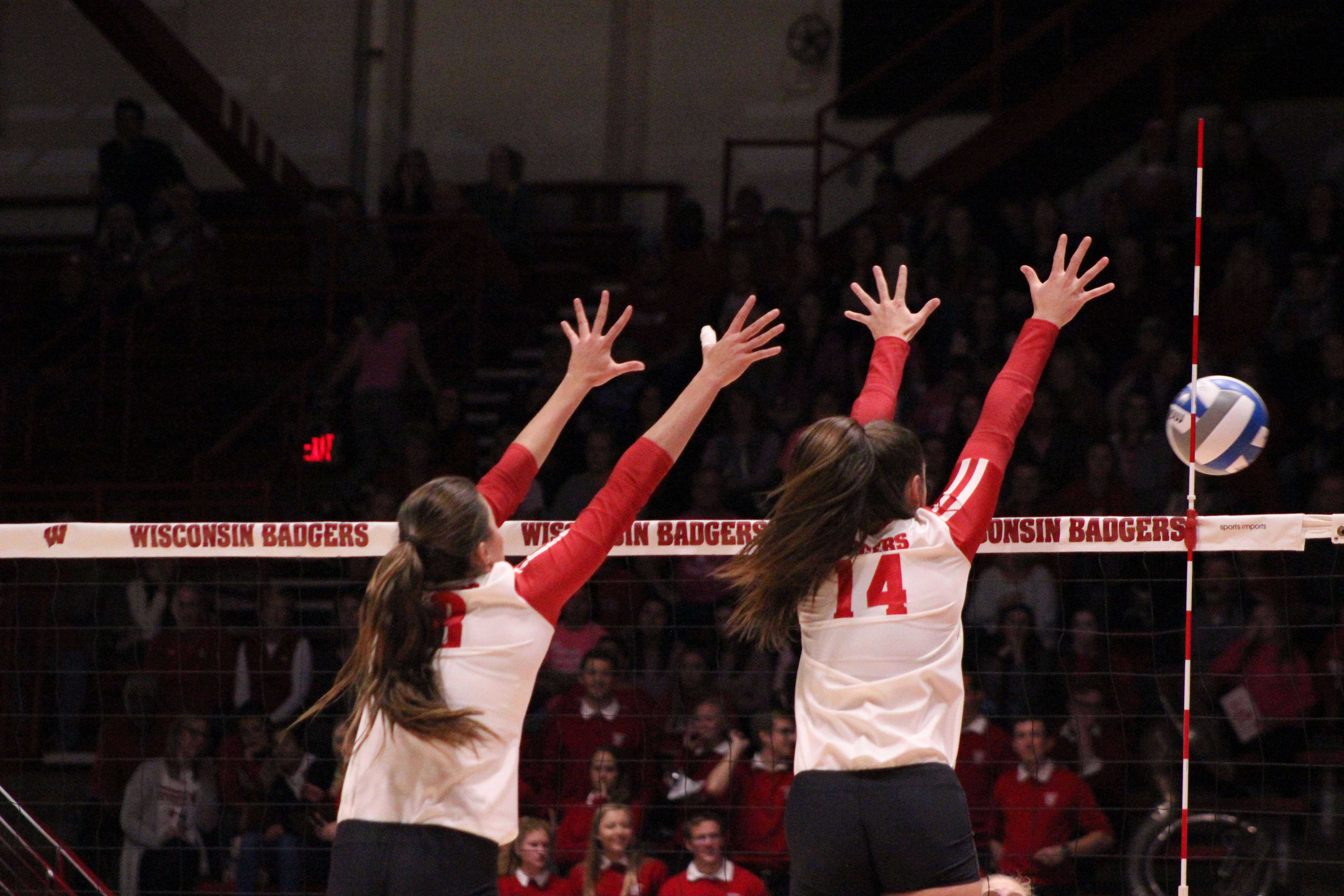 Volleyball Wisconsin faces challenging home and home against Washington · The Badger Herald