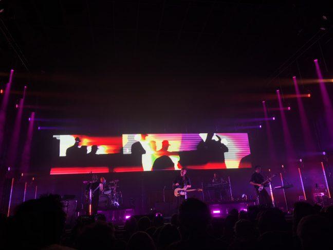 Death+Cab+for+Cutie+brought+enticing+visuals+to+go+along+with+an+emotional+set+at+The+Sylvee.
