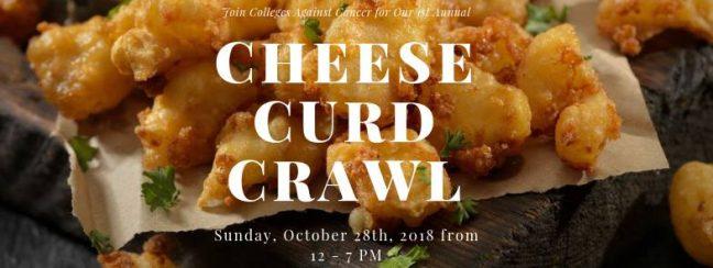 Colleges Against Cancer creates first annual Cheese Curd Crawl, moves through 11 bars, restaurants