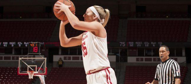 Women’s basketball: Former walk-on gives back to community with enthusiasm