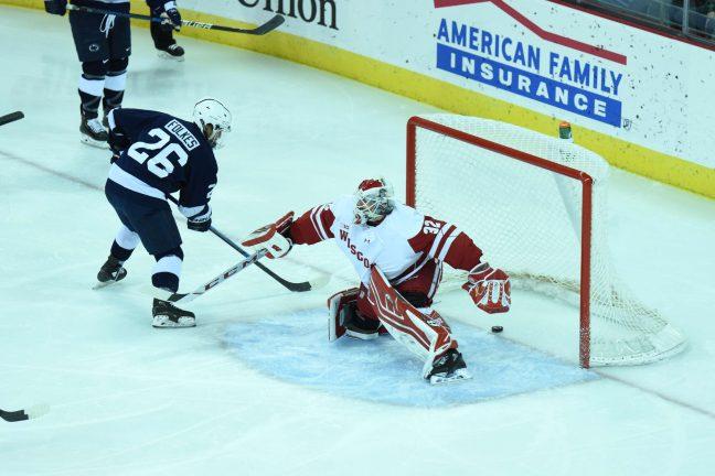 Mens Hockey: No. 14 Badgers look to bounce back from sweep, host No. 15 Penn State at home