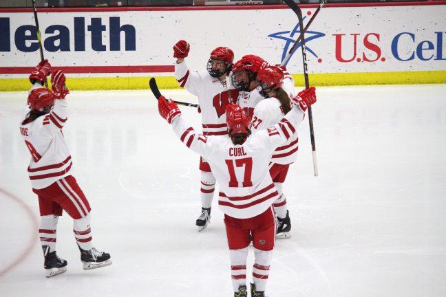 Women’s hockey: Wisconsin continues its dominance in weekend sweep of St. Cloud State