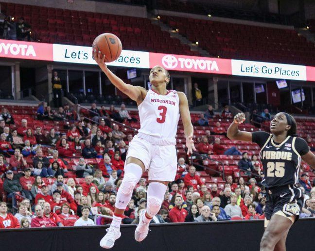 Women’s basketball: Badgers drop sixth straight in home contest with Nittany Lions