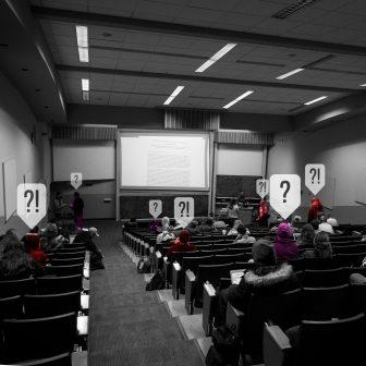 Badger Herald archival photo of classroom. February 18, 2019.