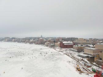 The Badger Herald archival photo of Lake Mendota. Feb. 2, 2019. 